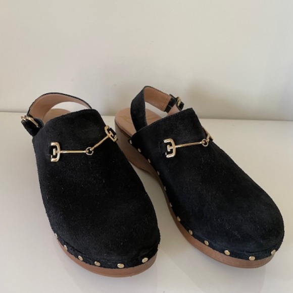 Sam Edelman Hilda Lux Suede Clogs - Picture 11 of 12
